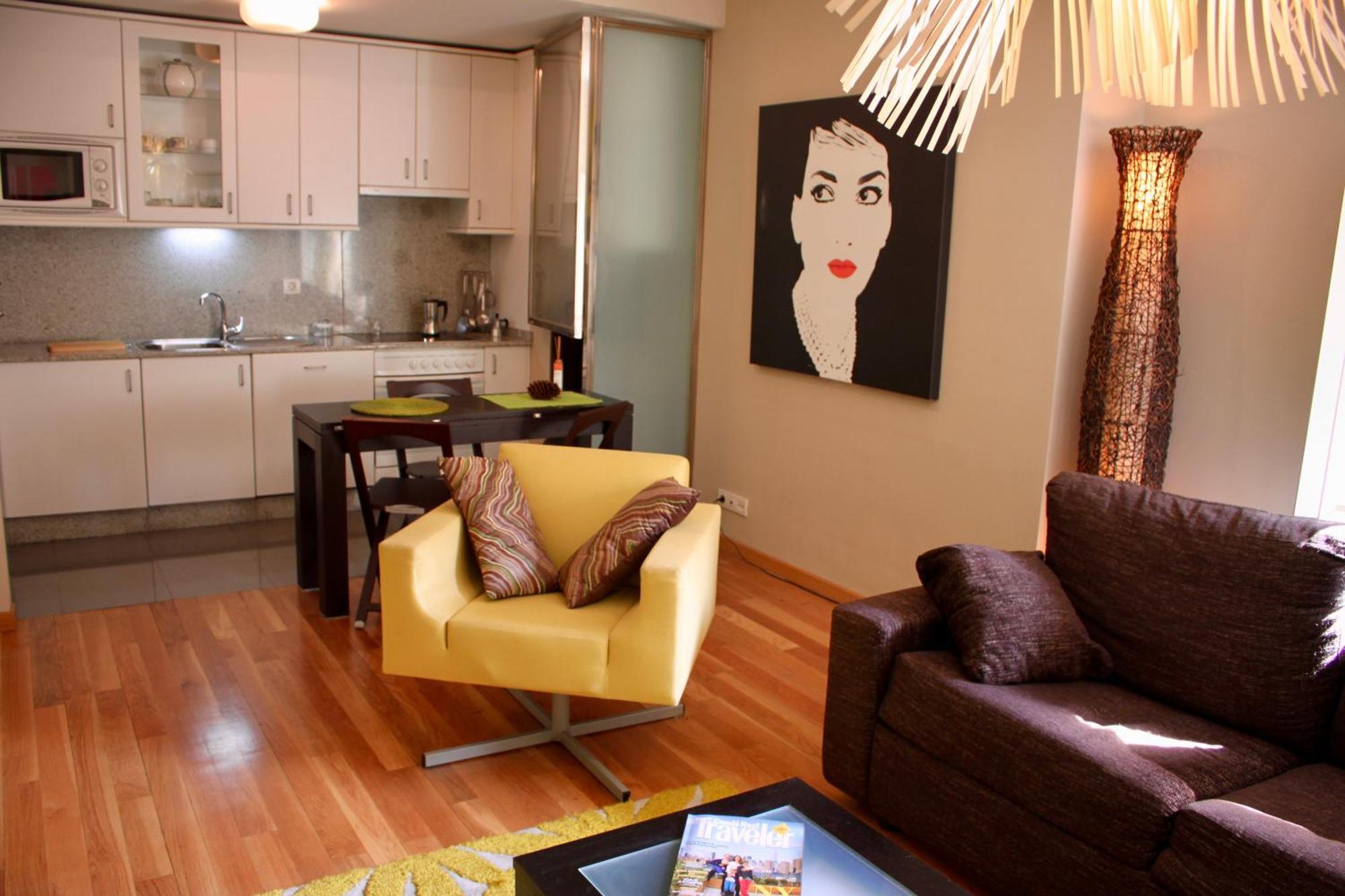 Residencial Mondariz Balneario 123 Lägenhet Exteriör bild